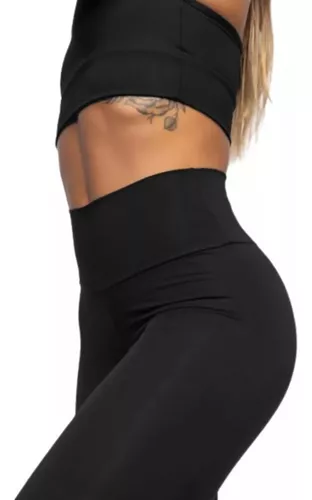 Calça Legging Preta - Não fica transparente