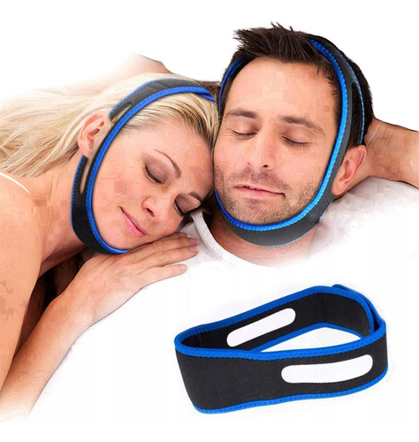 Capa Confortavel Para Dormir - Mascara Anti-ronco Preto M