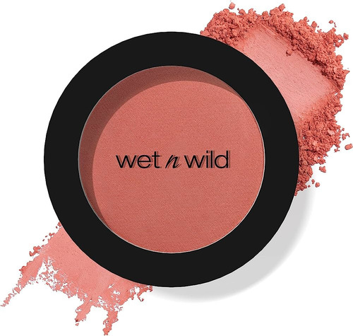 Wet N Wild Rubor En Polvo Compacto Blush Coloricon Tono Del Maquillaje Bed Of Roses