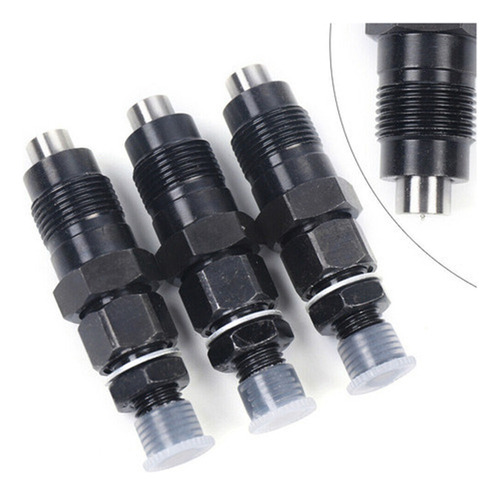 3x Inyector De Combustible For Kubota D1105 D1105t D1005