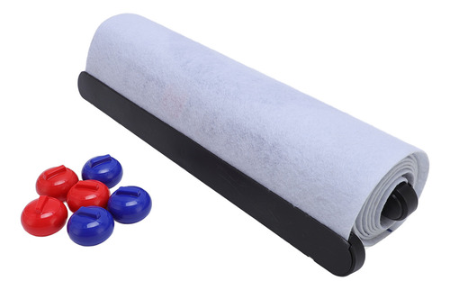 Set De Juego De Mesa Curling, Tapete Grande Interactivo De M