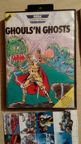Ghouls'n Ghosts Sega Master System Completo Americano Ntsc-u (Usado)