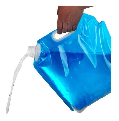 Contenedor de agua ecológico Cantil de 5 litros para acampar, pescar y viajar