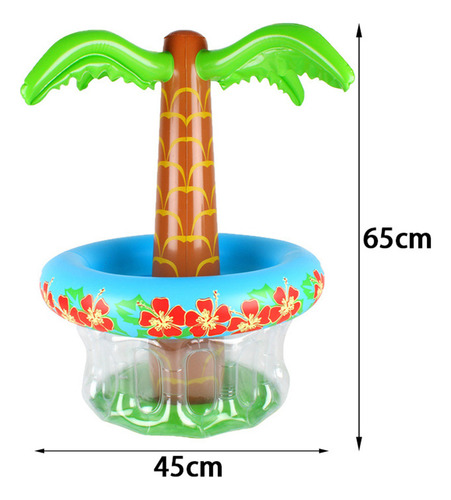 Enfriador De Cerveza Inflable Palmera Inflable Para Piscina