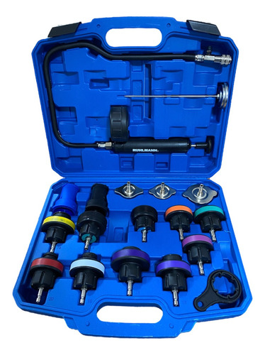Kit Probador Medidor Presion Y Fuga Radiadores 18 Ruhlmann