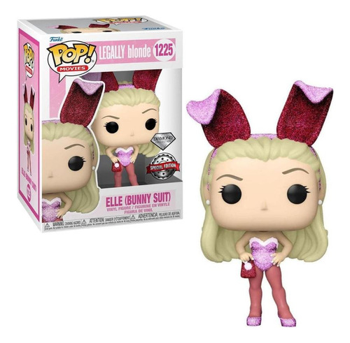 Elle Con Traje De Conejita Funko Pop Legalmente Rubia Diamon