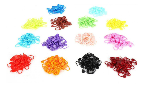 Osr Pequeño Seguro Colorido Pin De Tejer Colorido Plástico