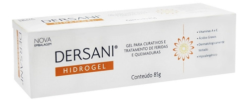 Dersani Hidrogel 85g Gel Para Curativos E Feridas