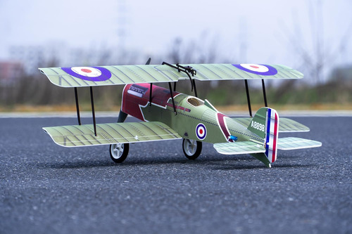 Avión Rc Biplano Warbird E33 S.e.5a Kit Power Combo Kit+motor+esc+servos