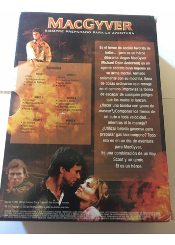Serie Macgyver Temporada 1-4 Español Latino