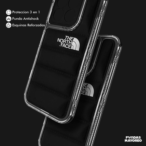 Funda Puff Honor X8b Carcasa Antishock The North Face Negro