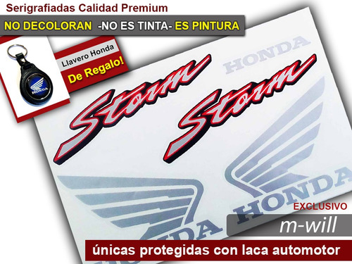 Kit De Calcos Original Honda Storm 