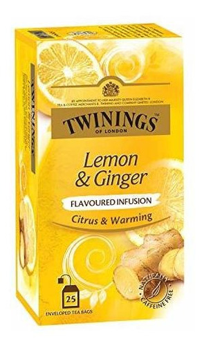 Té Twinings Limón Y Jengibre 20u