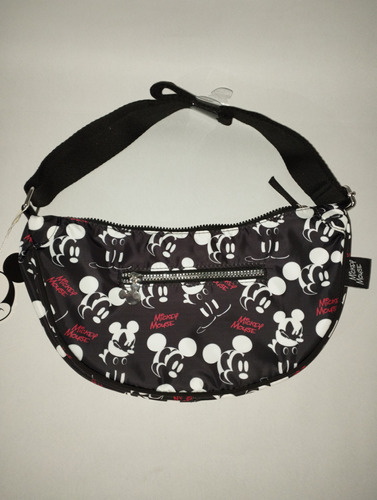 Cartera Cruzada Mickey Mouse Negra