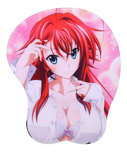 High School Dxd - Rias Anime Mouse Pads Con Reposamuñecas Ga