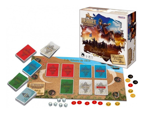 Imagen 7 de 10 de Combate De San Lorenzo Heroes De Libertad Juego Mesa Toyco