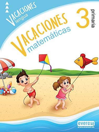 Libro Vacaciones 3 Matemáticas  De Angeles De Paz  Ed: 1