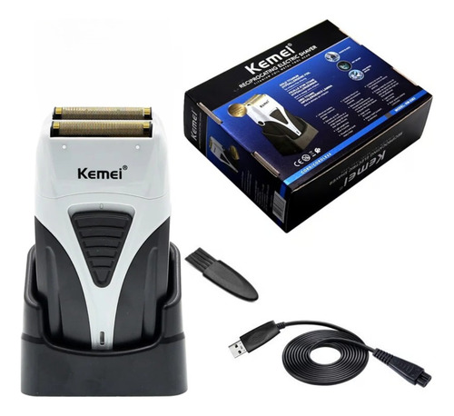 Combo Patillera Kemei Trimmer 2299 + 3383 Shaver Kemei