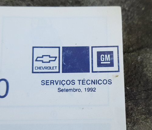 Suplemento Manual Proprietario Monza 1993 Original Gm Set/92 (Usado)