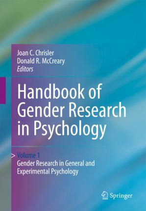 Libro Handbook Of Gender Research In Psychology : Volume ...