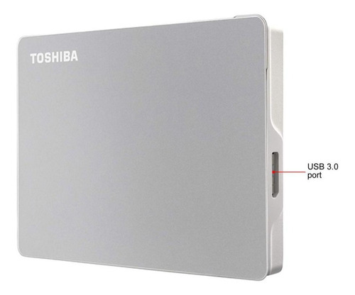 Toshiba Canvio Flex 1tb Hdd Externo Portátil Usb 3.1 + Funda
