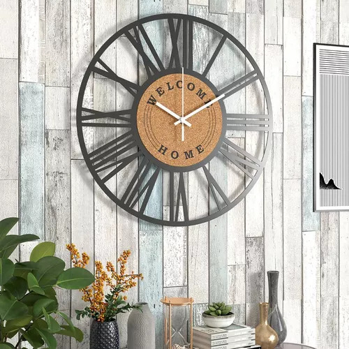 Nuevo Reloj De Pared Grande Sala Casa Oficina Recepción