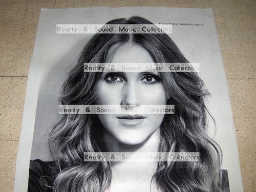 Dulce Maria Rbd Mega Poster Unico Muy Grande De Coleccion (Usado)