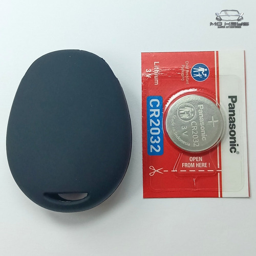 Silicon Funda Llave Control Mini Cooper 2 Botones Y Pila