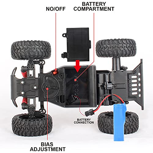 Rc Off-road Buggy, 2.4ghz Coche De Control Remoto 20km ...