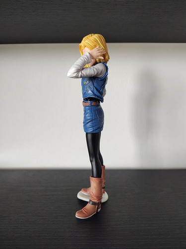 Figura Androide 18 Con Cabezas Intercambiables - Dragon Ball