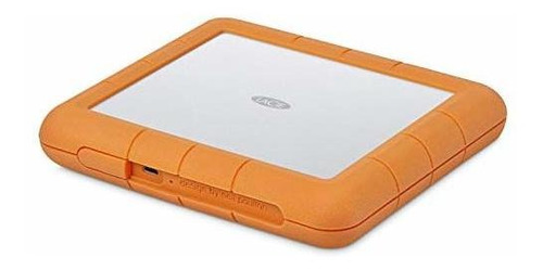 Disco Duro Externo Lacie Rugged Raid Hdd 8tb Usb-c -naranja