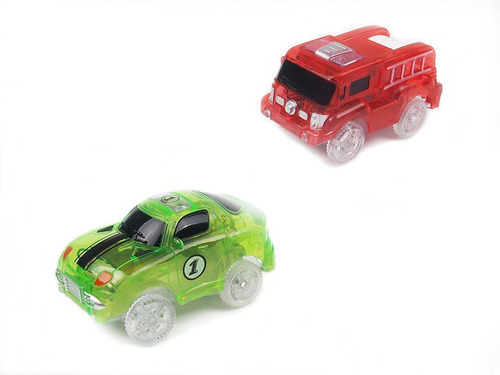 Carro Para Pista Magic Tracks Rojo O Verde Original