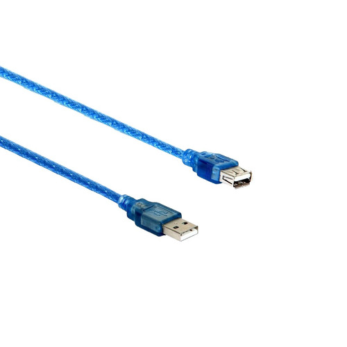      Cable Para Alargue Usb 3m Azul Usb Nisuta Nscalus2r