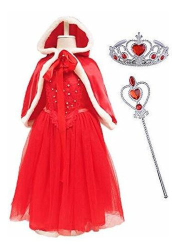 Myzls Cinderella Princess Dress Girls Fancy Party Costume Ch