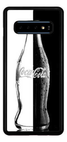 Funda Protector Para Samsung Cocacola Botella Blanco Y Negro Samsung A22 4g