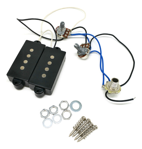 Arnés De Cableado Con Captador Humbucker Para Bajo, 1 Tono 1