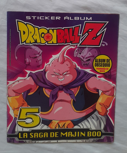 Album Dragon Ball Z La Saga De Majin Boo Vacio Navarrete (Usado)