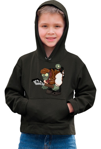 Infantil Sudadera Panda Plantas Vs Zombiestein Pintor