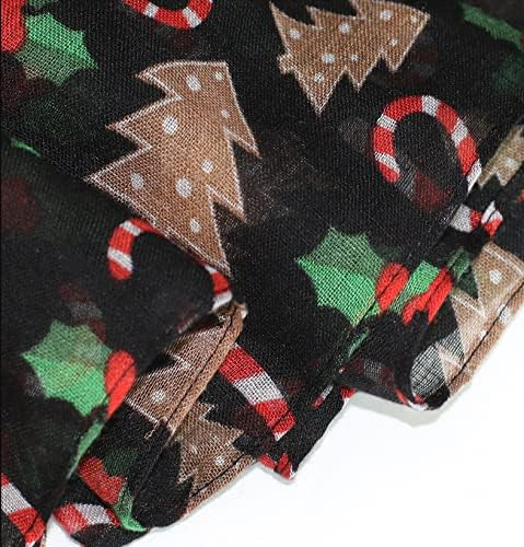 E-clover Bufanda De Moda Para Mujer Bufandas De Navidad Chal