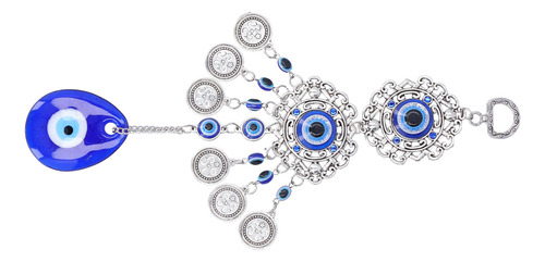 Colgante Evil Eye, De Exquisito Color, Con Borlas De Color,