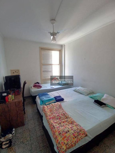 Imagem 9 de 14 de Apartamento À Venda, 89 M² Por R$ 424.000,00 - Gonzaga - Santos/sp - Ap2647