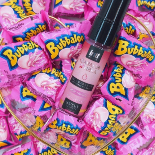 Gel Intimo Aquece Esquenta Vibra Comestivel Chiclete Babalub