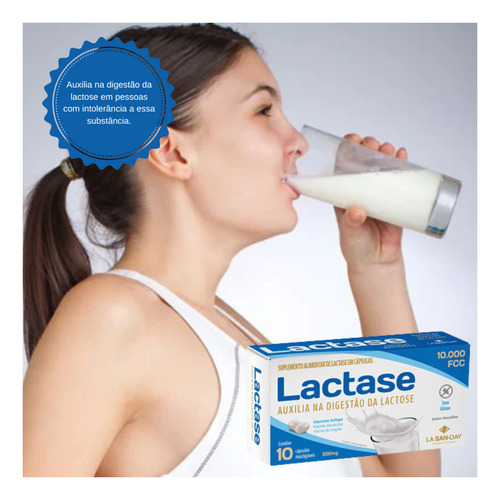 Kit C3 Lactase Para Uma Digestão Saudável - La San Day