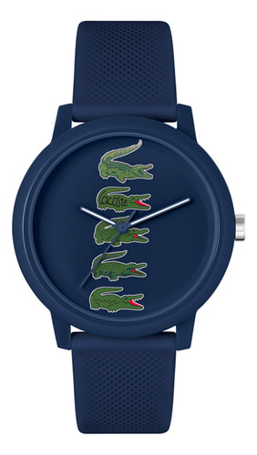 Relógio Lacoste Masculino Borracha Azul Escuro - 2011281