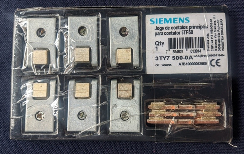 Juego De Contactos Siemens Para Contactor 3tf50