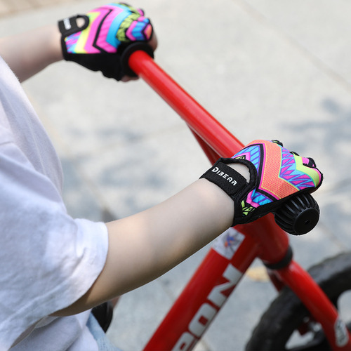 Guantes De Ejercicio Con Medio Dedo Para Niños Balance Bike