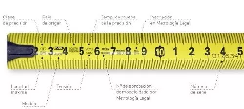 Cinta métrica premiumblock 6 m