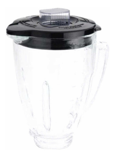 Vaso De Licuadora De Cristal 6 Tazas Oster Blstaj-cb Tapa