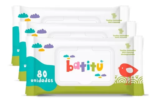 Toallitas Húmedas Bebé Caresour 80pz 4pack