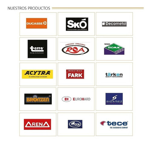 Escuadra Para Mueble 40 X 30 Reforzada De Unión X 10 Unidad
